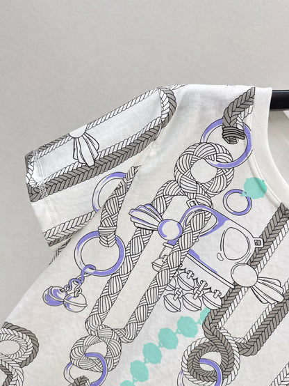 Herm 25ss print t-shirt