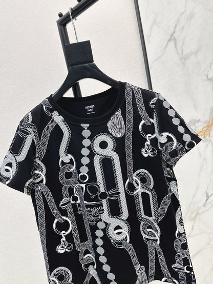 Herm 25ss print t-shirt