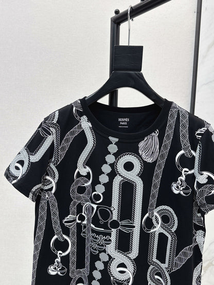 Herm 25ss print t-shirt