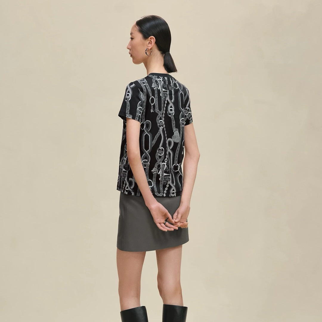 Herm 25ss print t-shirt