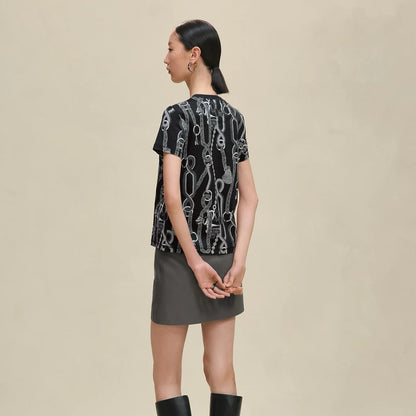 Herm 25ss print t-shirt