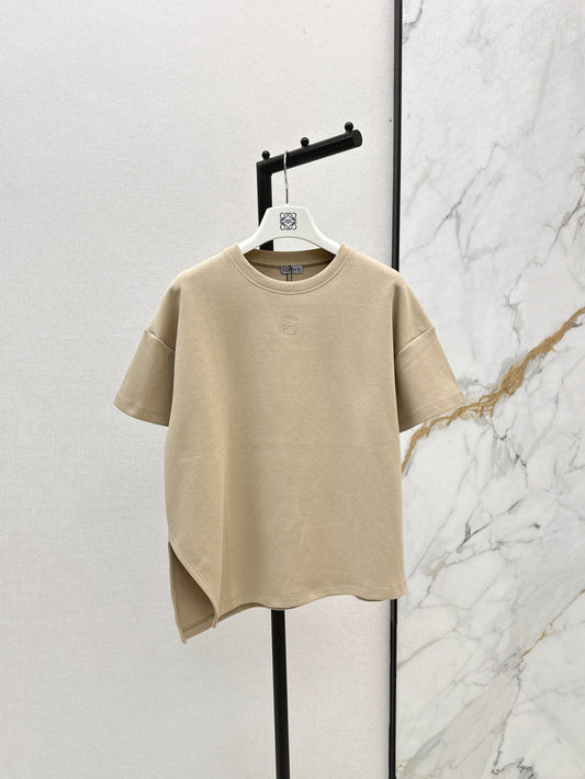 Loe 25ss embroidered t-shirt