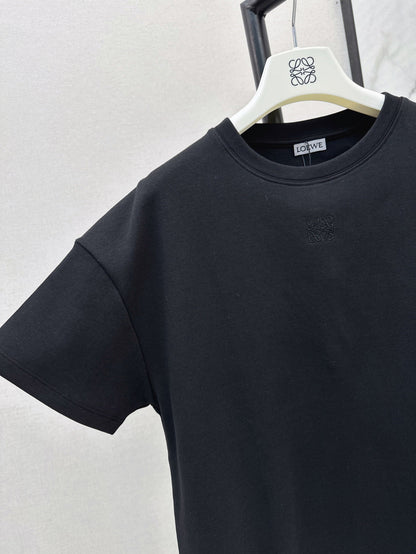 Loe 25ss embroidered t-shirt