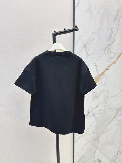 Loe 25ss embroidered t-shirt