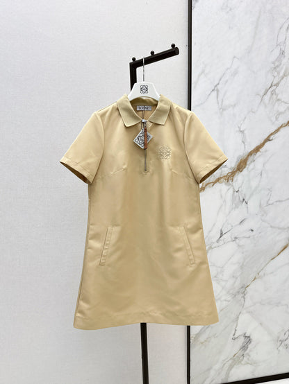 Loe 25ss embroidered dress