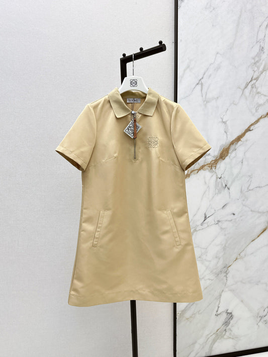 Loe 25ss embroidered dress