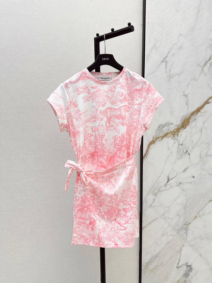 CD 25ss print dress