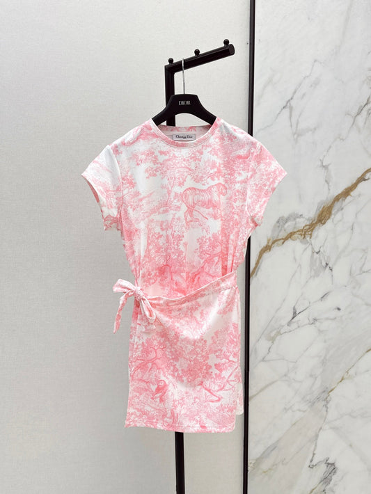 CD 25ss print dress