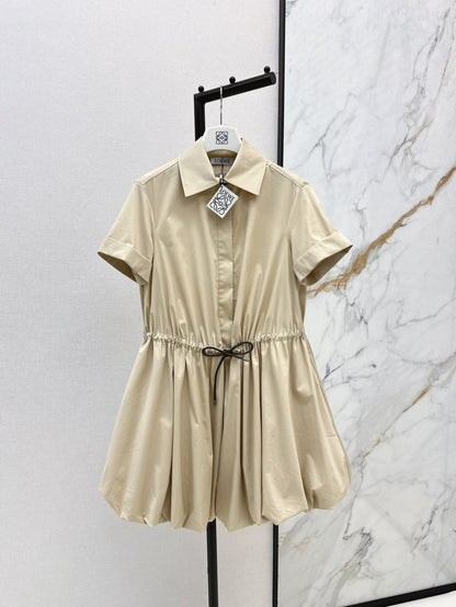 Loe 25ss drawstring dress