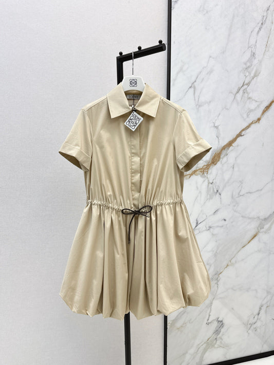 Loe 25ss drawstring dress