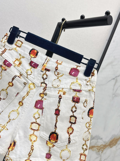 Louis 25ss print short
