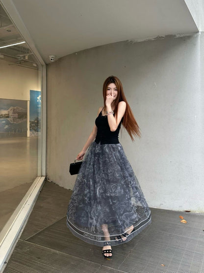 CD 25ss print skirt