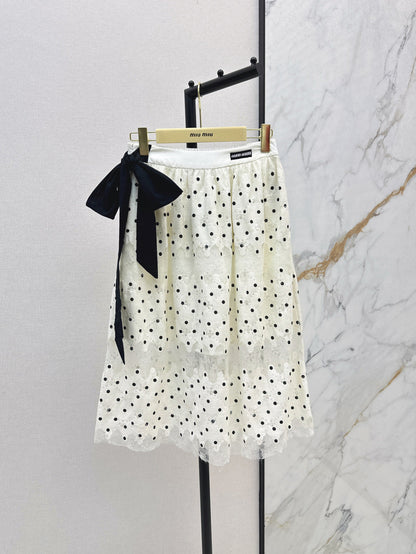 Miu 25ss lace skirt