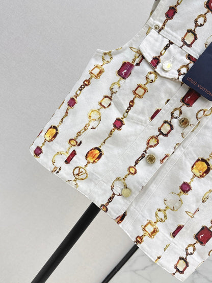 Louis 25ss print vest