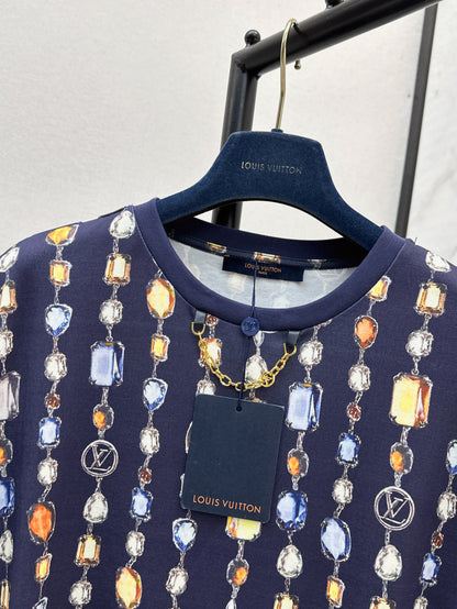 Louis 25ss print t-shirt