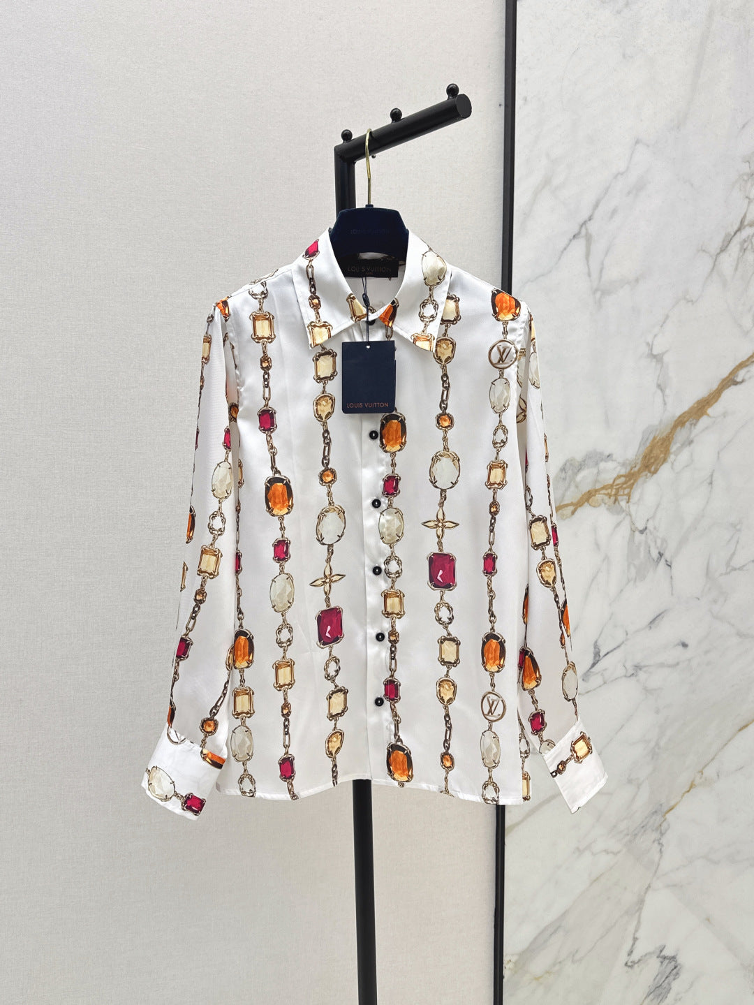 Louis 25ss print shirt