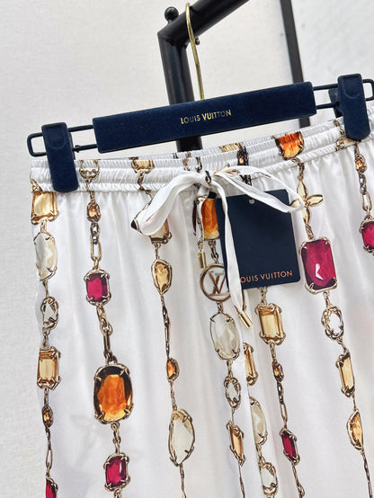 Louis 25ss print pants