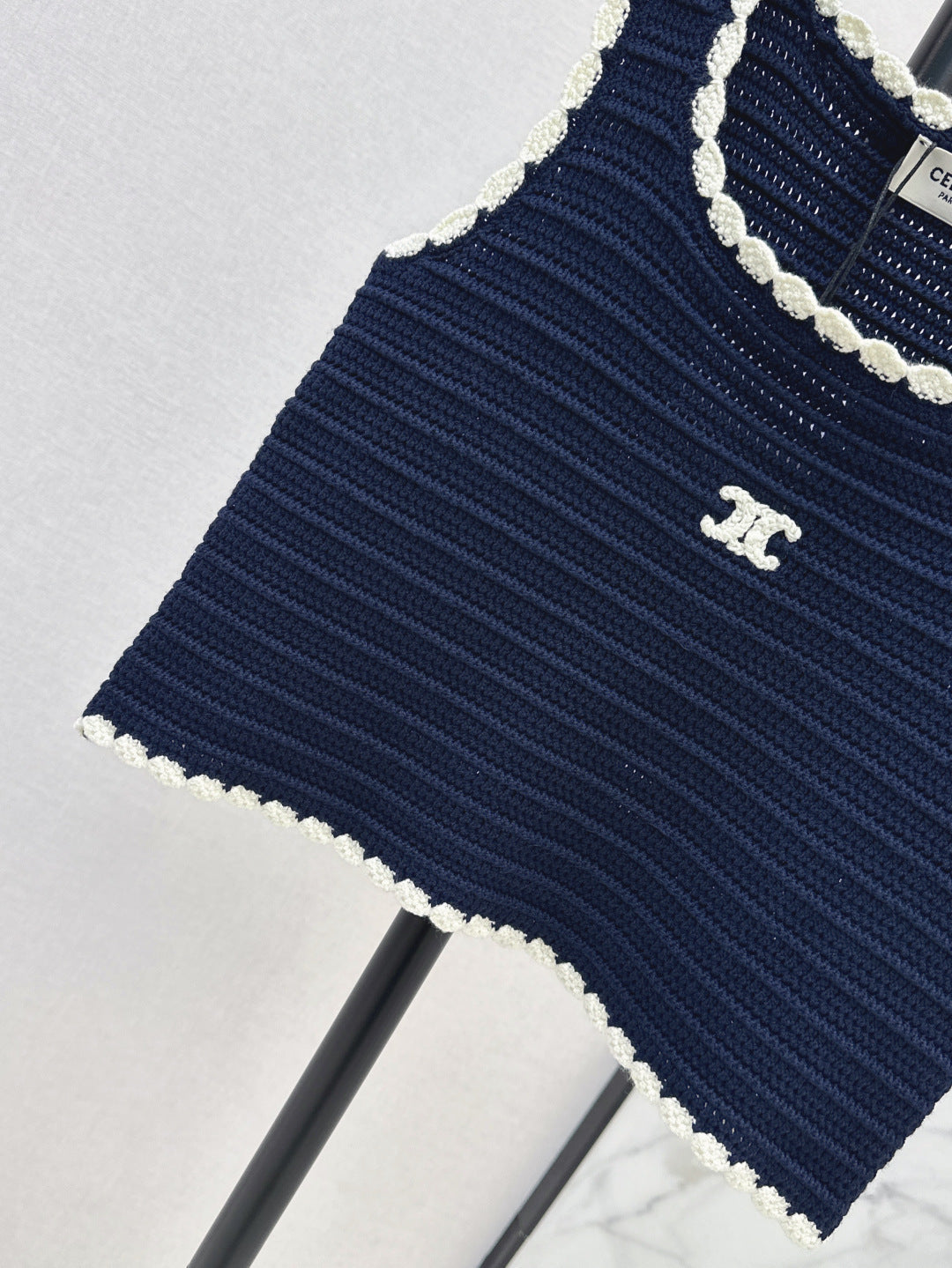 Celi 25ss knit vest