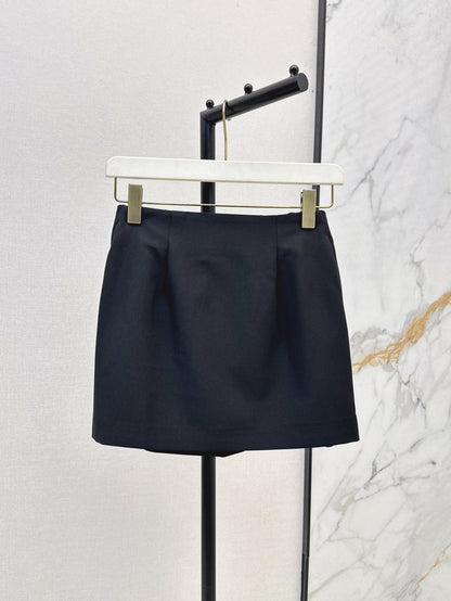 Loe 25ss drawstring skirt