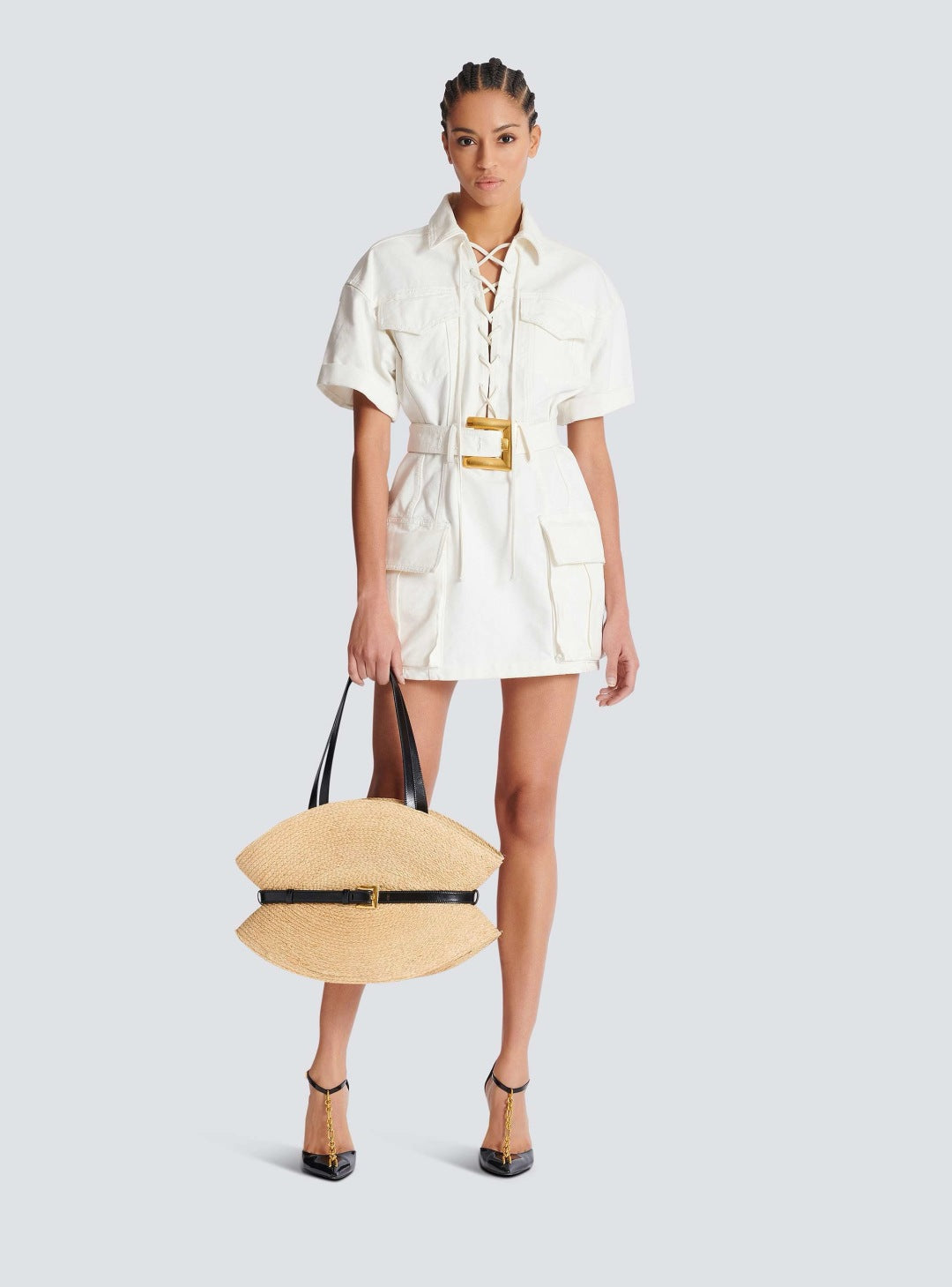 Bal 25ss cargo dress
