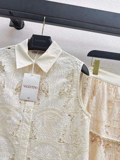 Valen 25ss lace suit
