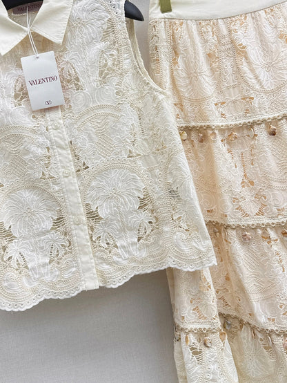 Valen 25ss lace suit