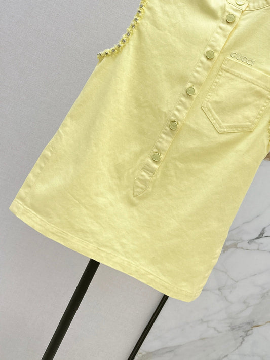Guc 25ss denim vest
