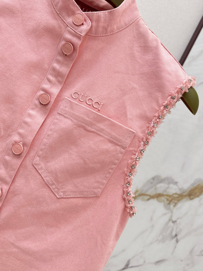 Guc 25ss denim vest