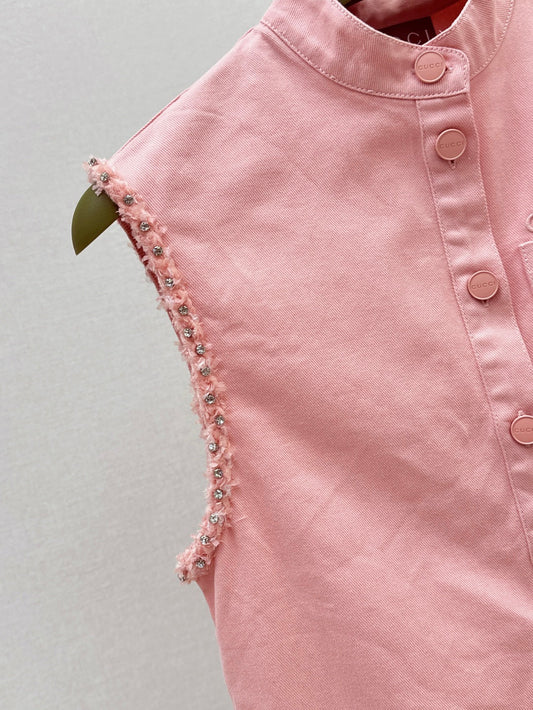 Guc 25ss denim vest