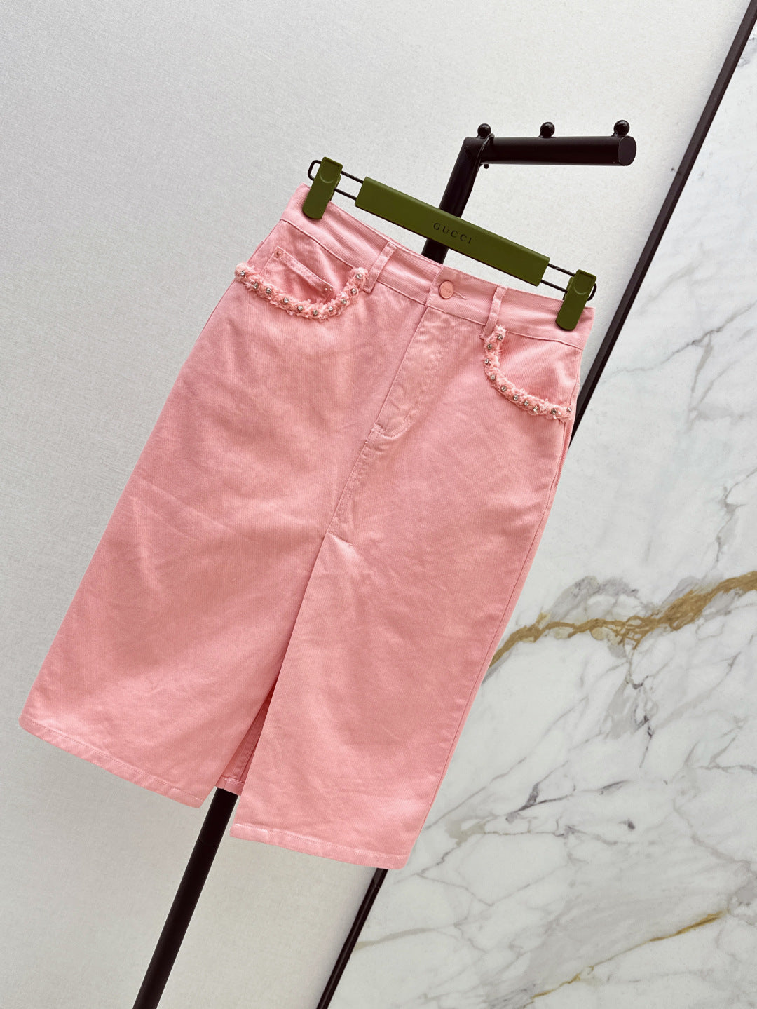 Guc 25ss denim skirt