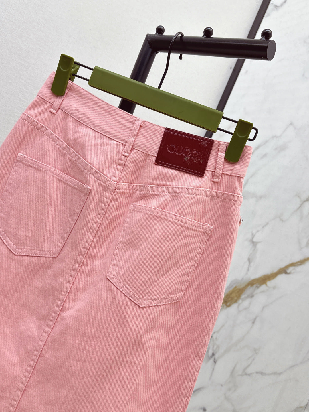Guc 25ss denim skirt