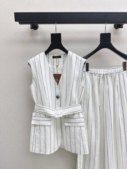 Loro 25ss linen suit