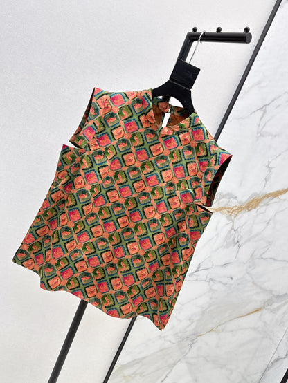 25ss Silk vest