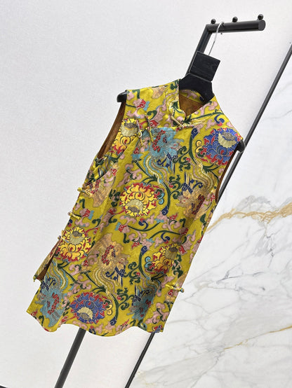 25ss silk vest