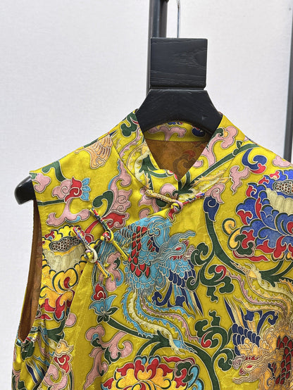 25ss silk vest
