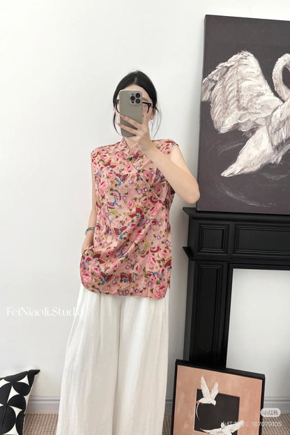 25ss Silk vest