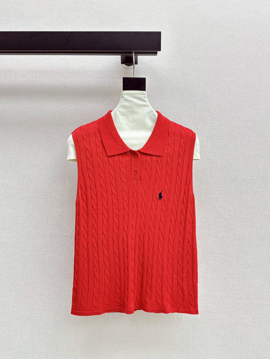 Ral 25ss knit vest