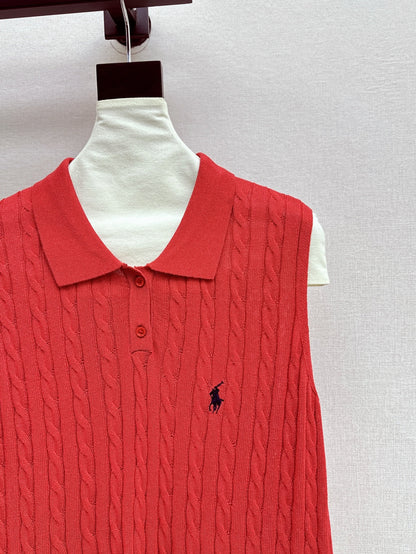 Ral 25ss knit vest