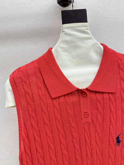 Ral 25ss knit vest