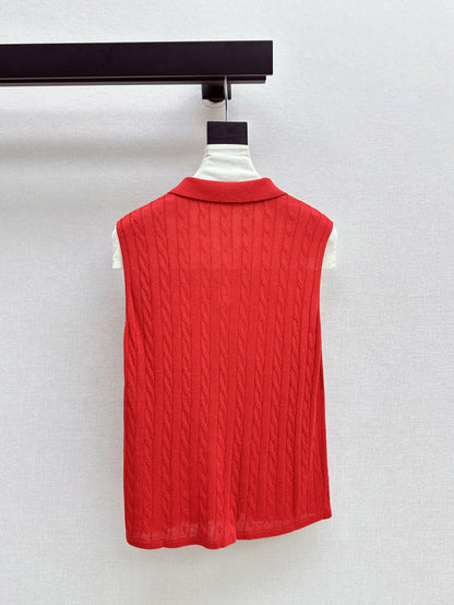 Ral 25ss knit vest