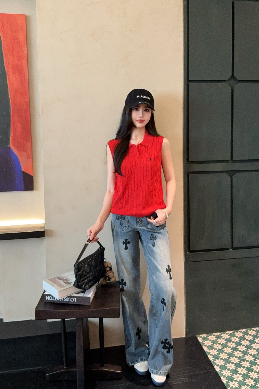 Ral 25ss knit vest