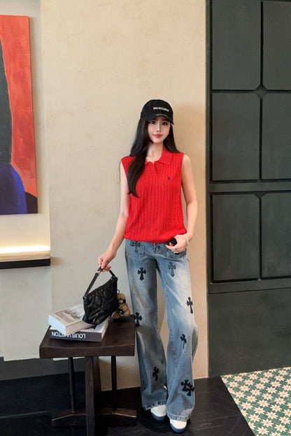 Ral 25ss knit vest