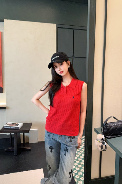 Ral 25ss knit vest