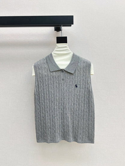 Ral 25ss knit vest