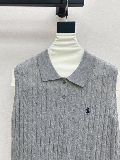 Ral 25ss knit vest