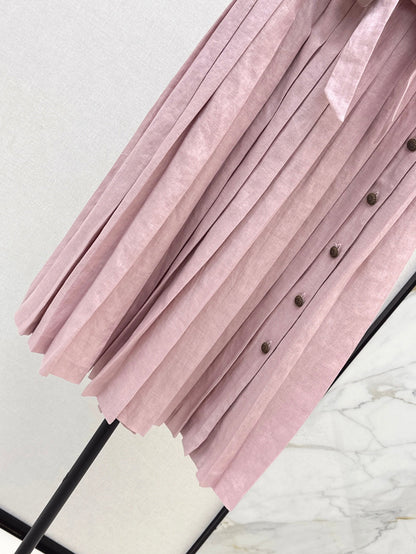 Loro 25ss linen skirt