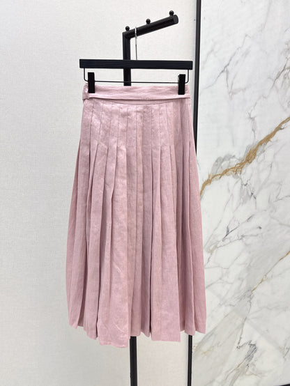 Loro 25ss linen skirt