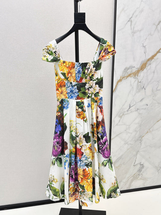 Dolce 25ss print dress