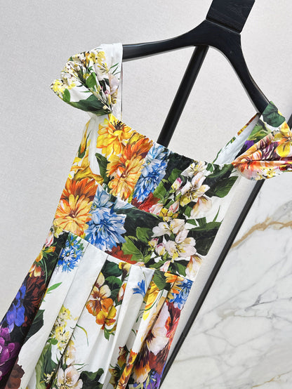 Dolce 25ss print dress