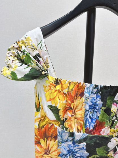 Dolce 25ss print dress